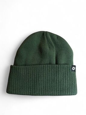 RBX Forest Green Ribbed Cuffed Beanie